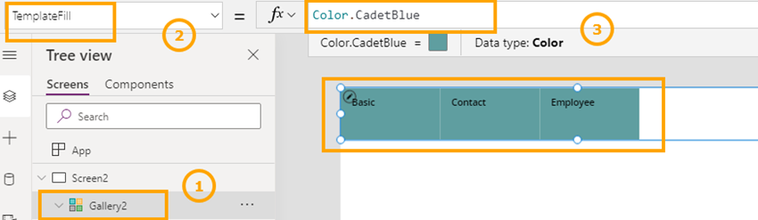 How To Create Tabs In PowerApps